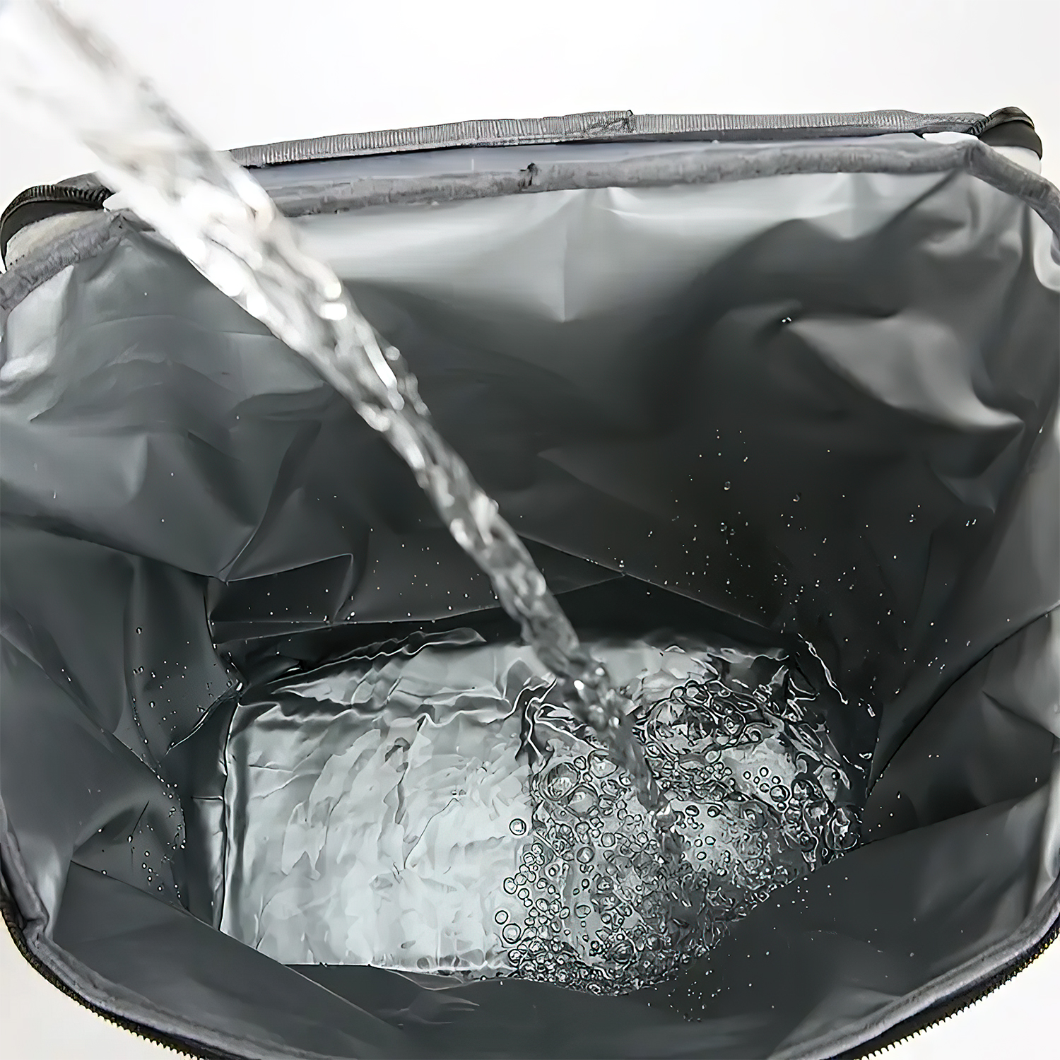 Mochila Impermeable Con Cooler Kaeroshy Camp Azul Oscuro - Imagen 6