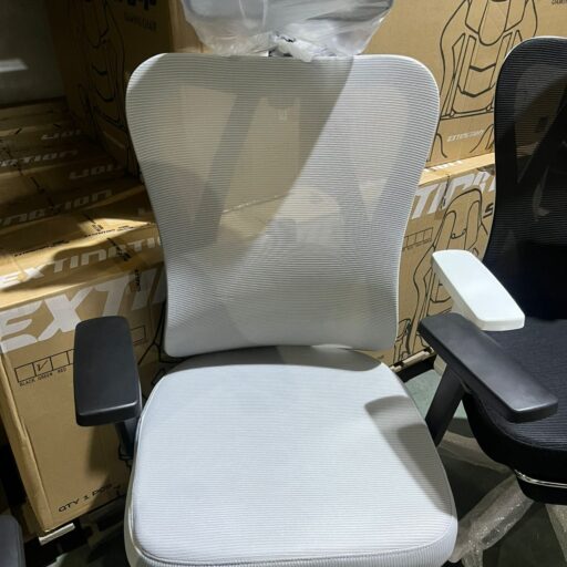 SILLA DE OFICINA ARI-DW816 ESTR. NEGRA Y MALLA GRIS